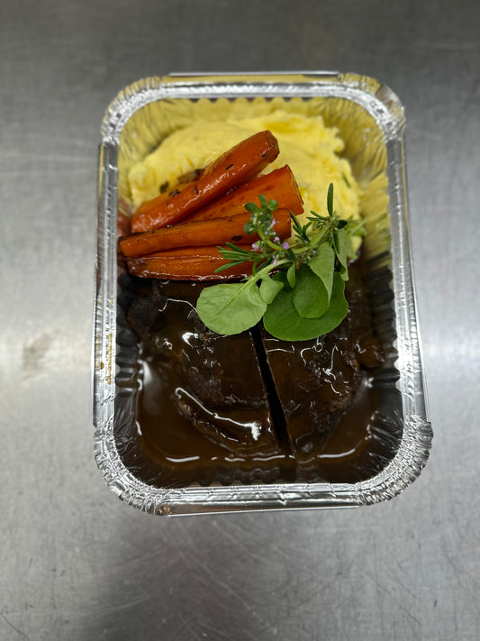 Braised beef cheek